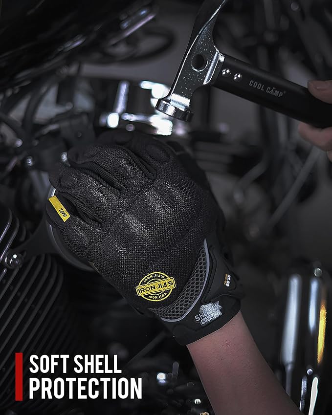 BORLENI Motorcycle Riding Gloves Touch Screen Full Finger Glove Motocross Road Racing Bike Outdoor Sports for Women Men