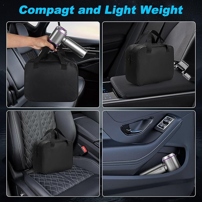 Car Vacuum Portable Cordless,21000PA High Power,Mini Vacuum Cleaner,4-in-1 With Brushless Motor,Air Blower,Handheld Vacuum Cordless,3 Gear Adjustment,Car Vacuum Cleaner Suitable for Cars,Home,Outdoors