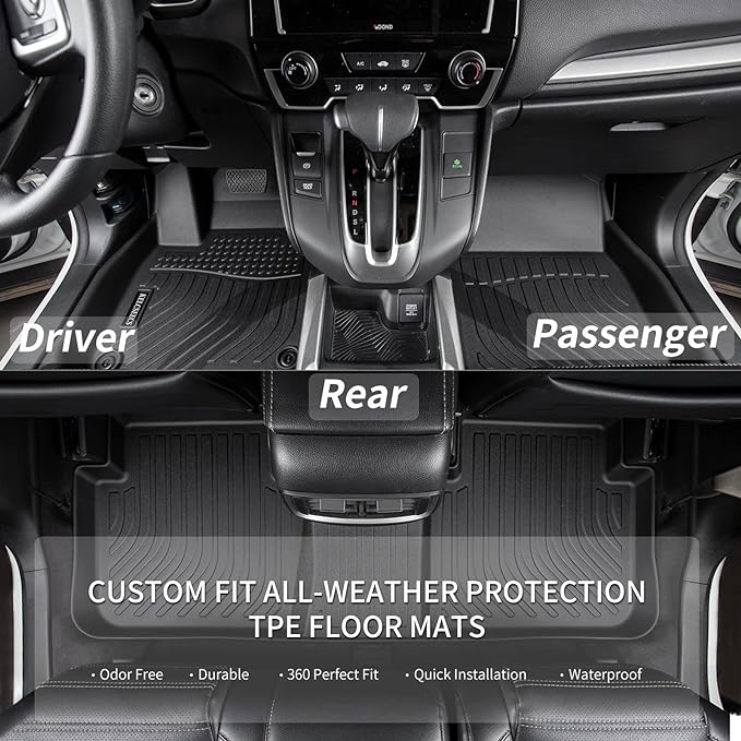 KELCSEECS Floor Mats & Cargo Liner Custom for 2024 2023 2022 2021 2020 2019 2018 Camry Hybrid All Weather Car Mats Cargo Mat Trunk Mat Camry Hybrid Floor Mats Accessories