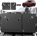 2nd Row Backrest Mat for 2024 2025 Hyundai Santa FE, All Weather TPE Seat Back Covers Durable Kick Mats for 2025 Hyundai Santa Fe Accessories (Fit Hybrid and Fuel)