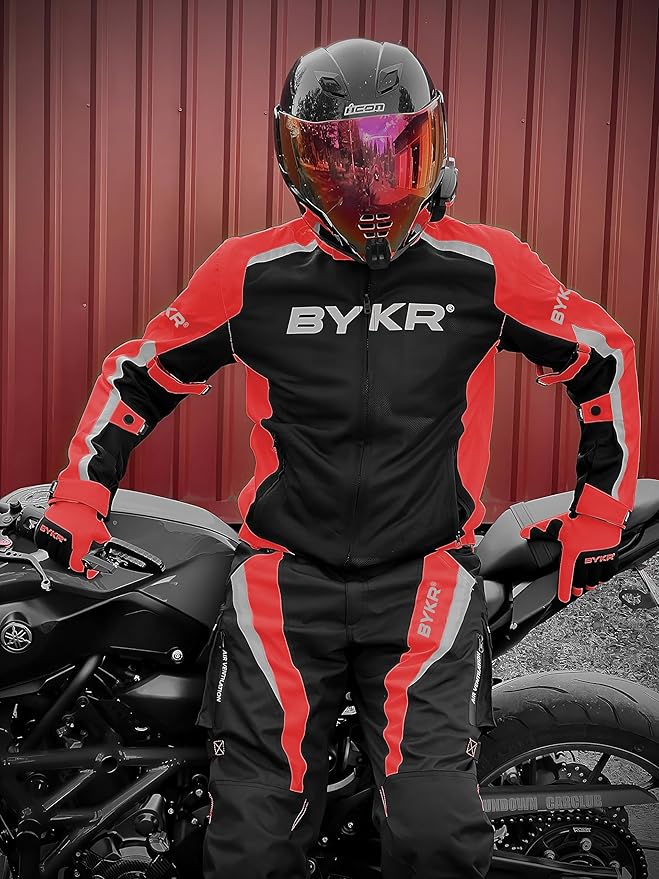 BYKR All-Weather Motorcycle Gloves for Men & Women – Protection for Dirt Bike, BMX, MX, and ATV Riding