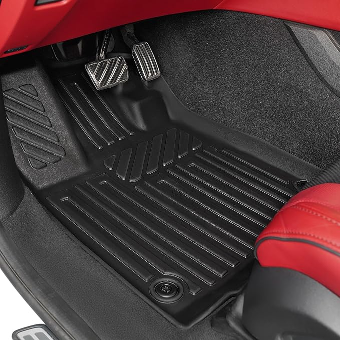 GALVAGNIATE Floor Mats Cargo Liner for 2022-2024 2025 Acura MDX, All Weather TPE 2-in-1 Cargo Mat with Backrest Mat for MDX Accessories