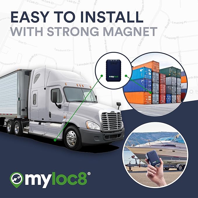 Ultra GPS Tracker for Vehicles – Rugged Waterproof GPS Locator for Cars, Trucks, Hidden Tracking Device, 4G LTE, Real-Time Updates, Long Battery Life (1 Year Subscription incl.)