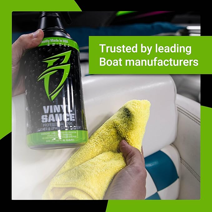 Boat Bling Vinyl Sauce Premium Vinyl and Leather Cleaner, for Boats, RVs, Powersport Vehicles and More