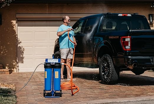 CR Spotless Water Systems - DIC-20 Simplest RV & Car Wash System, Rinse Works for All Vehicles, Motorcycles, Bikes, Boats, Planes, Yachts, Deionized Towel Drying Eliminated, 1 Pack