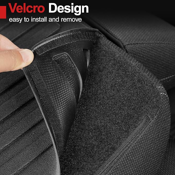 Cargo Liner & Backrest mat for 2025 Toyota 4Runner Fuel 5-Seater, Full Coverage All Weather TPE Cargo Mat & Trunk Backrest Protectors