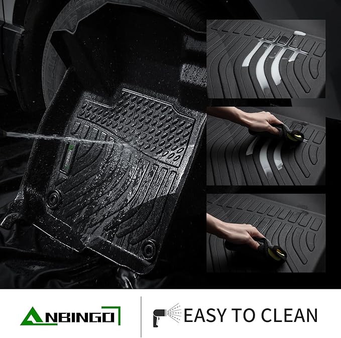 ANBINGO®Floor Mats Fit for Toyota 4Runner(5 Seats) 2025 & Cargo Liner All Weather Mats for Toyota 4Runner TPE Car Mat Rugs for 2025 4Runner Rubber Trunk Carpet for 2025 4Runner Accessories