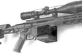 Spartan Mounts for 308 RPR | Ruger Precision Rifle Display Holder | Wall Storage Organization System | Unique Low Profile Design | Gun Safe Wall Garage | Gun Room Mounting Solution