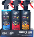 Armor All Podium Series 3-Piece Protect & Shine Car Detailing Kit Developed with Oracle Red Bull Racing, Includes Hybrid Ceramic Exterior Detailer, Tire Shine, and Interior Protectant, 16 fl oz Each