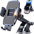 TORRAS [Ultra-Durable Cell Phone Holder for Car, Universal Mount Dashboard Windshield Vent Compatible with iPhone 16 15 14 13 12 Pro Max, Samsung Galaxy S23+ Ultra S10 Note Plus
