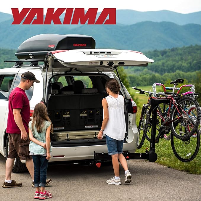 Yakima 4-Bike Hitch Mount Carrier, Swing-Away Bike Rack for Car, Truck, & SUV, FullSwing 4 - Heavy-Duty Bicycle Storage Equipment and Accessories for Vehicles