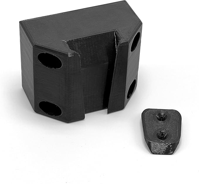 Spartan Mounts Locking .223/5.56 Rifle Mount Wall Display | Low Profile Floating Design Vertical and Horizontal Mounting Solution | Gun Room Safe Storage Organzation | Made in USA