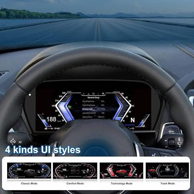 Speedometer Instrument for BMW BMW F20 F52 2013-2024, Linux System Original Car Information Display Digital Cluster Dashboard Screen