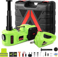 Electric Car Jack Kit 5Ton 12V Car Jack(Lifting Range: 6.1~20.86 inch) with Impact Wrench Tire Inflator for SUV MPV Sedan Truck Change Tires Garage Repair and Emergency Tire Change