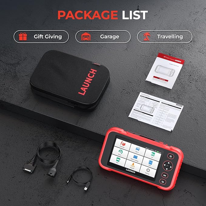LAUNCH CRP123I V2.0 Elite OBD2 Scanner Diagnostic Tool, 2025 New Code Reader for Cars and Trucks, Engine ABS SRS Transmission Car Scanner, Lifetime Free Update, Oil/EPB/DPF/SAS/BMS Throttle Relearn