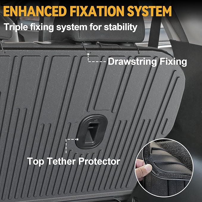 Floor Mats Set for 2023-2025 2026 Kia Sportage Gas, Full Coverage All Weather Floor Mats Cargo Mat with Backrest Protectors & Door Sill Guards for Sportage Accessories (No for Hybrid)