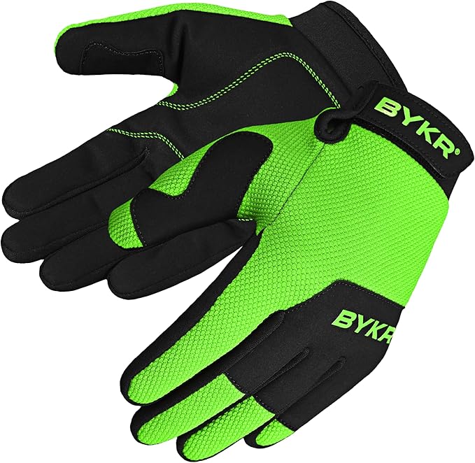 BYKR All-Weather Motorcycle Gloves for Men & Women – Protection for Dirt Bike, BMX, MX, and ATV Riding
