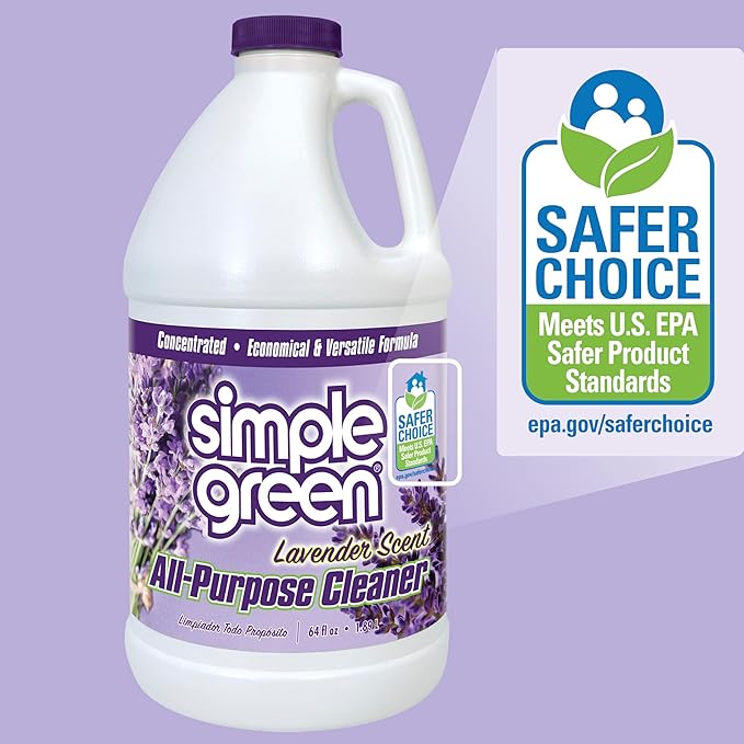 Simple Green All Purpose Cleaner Concentrate Lavender Scent 64 Fl Oz