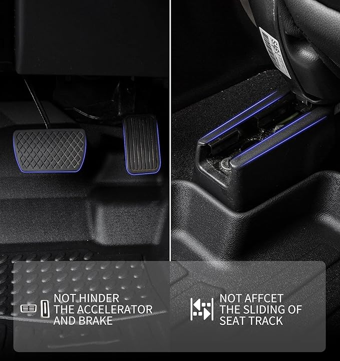 KELCSEECS Floor Mats & Cargo Liner Custom for 2014 2015 2016 2017 2018 2019 Nissan Sentra All Weather Floor Liners Car Mats Cargo Mat Nissan Sentra Floor Mats Trunk Mat Accessories Trunk Liner