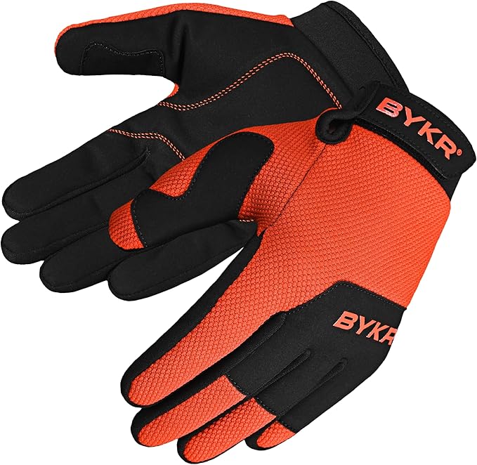 BYKR All-Weather Motorcycle Gloves for Men & Women – Protection for Dirt Bike, BMX, MX, and ATV Riding