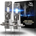 RENO H7 Bulb, H7 Fog Lights Bulbs Fanless In Line Fog Bulb Plug and Play, Pack of 2