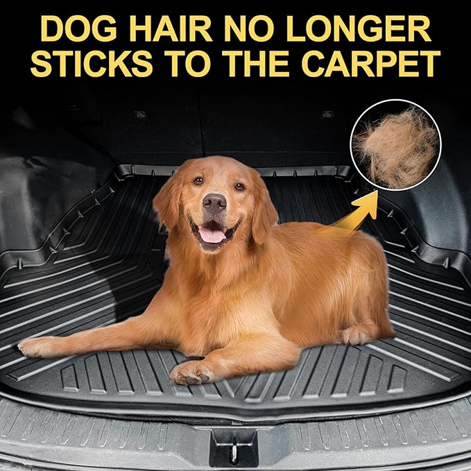 Full Set Floor Mats Custom Fit for 2019-2025 Toyota Rav4 (Include Hybrid) All Weather Floor Mats 2025,Front and Rear Row Mats Liners Trunk Bed mat,Toyota Rav4 Accessories 2025(4 PCS)