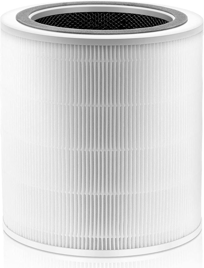 Core 400S Replacement Filter for LEVOIT Core 400S Smart WiFi Air Purifie-r, Core 400S-RF 3-in-1 True HEPA Activated Carbon Pre-Filter, LRF-C401S-WUS, 1 Pack