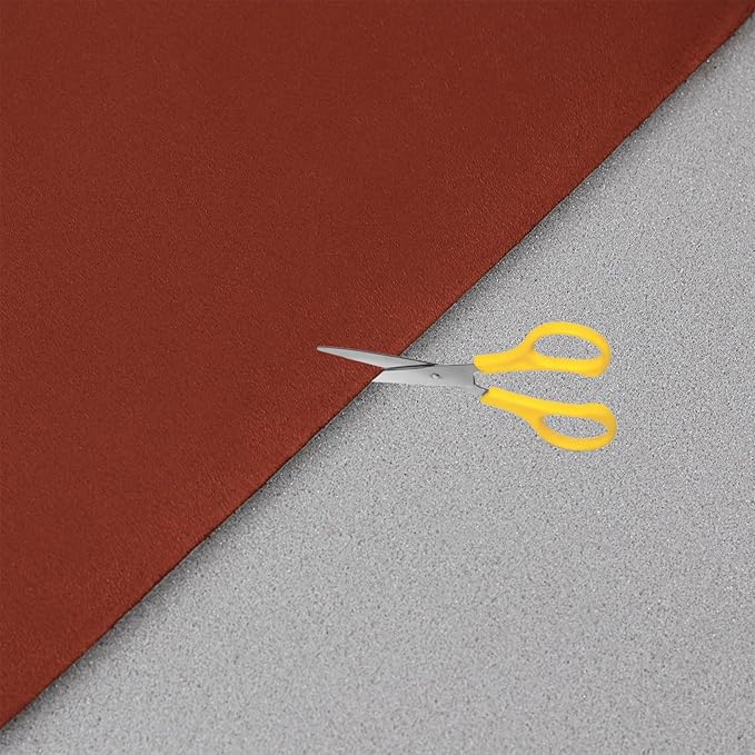 Suede Headliner Fabric with Foam Backing - Black Suede Headliner Material for Car/Truck/SUV/RV Roof, Home Repair/DIY Headliner Material Automotive Headliner Fabric (Burgundy, 96"×60“)