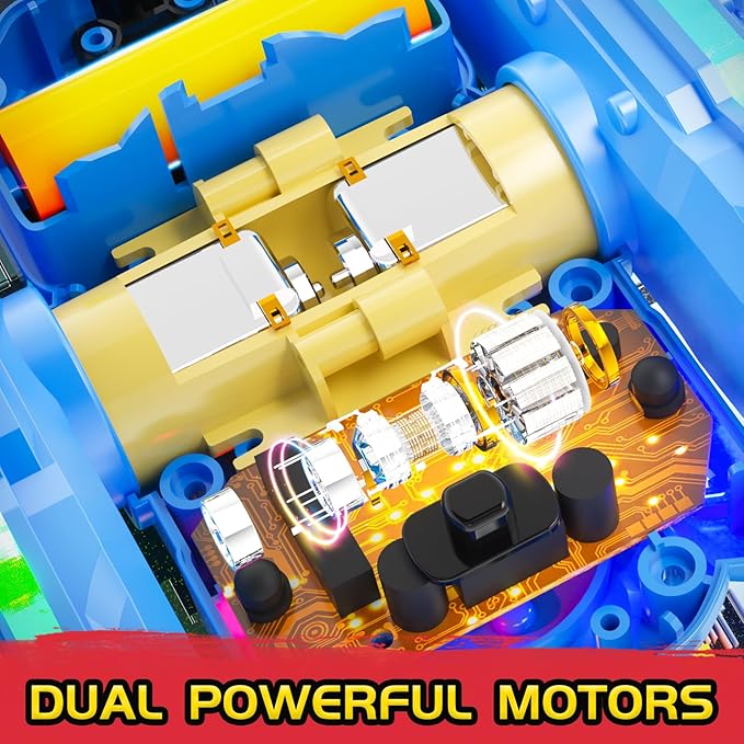 Remote Control Car, RC Cars for Kids with New Upgraded Strip Lights, 2.4GHz RC Stunt Cars with Headlights, 600mAh 4WD 360° Rotating Off Road, 4 5 6 7 8 9 Year Old Boy Toys Birthday Gifts