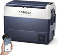 BODEGACOOLER 12 Volt Car Refrigerator, 64Quart (60L) Car Fridge Single Zone, 12V Portable Freezer APP Control, RV Car Cooler -4℉-68℉ 12/24V DC 100-240V AC for Outdoor Camping Travel Vehicles Home Use