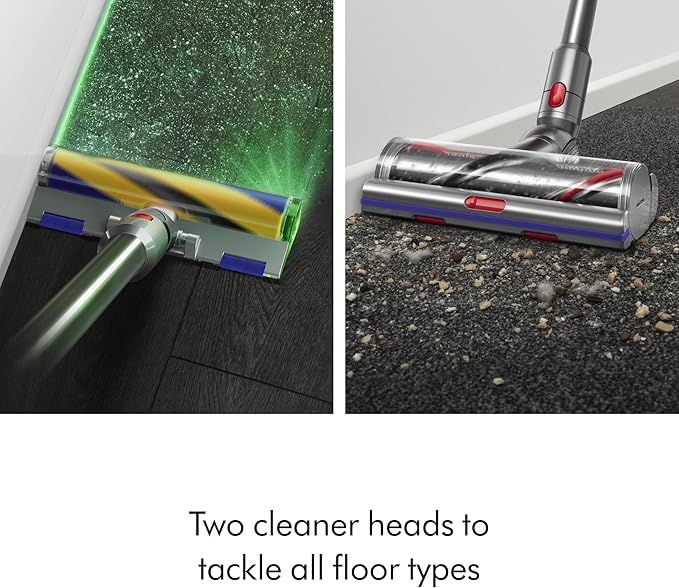Dyson V15 Detect Plus Cordless Vacuum, Yellow/Nickel
