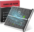 BDFHYK 1PC CF11811 Cabin Air Filter with Activated Carbon Compatible with Mazda 3 2014-2018, 6 2014-2021, CX-5 2013-2022