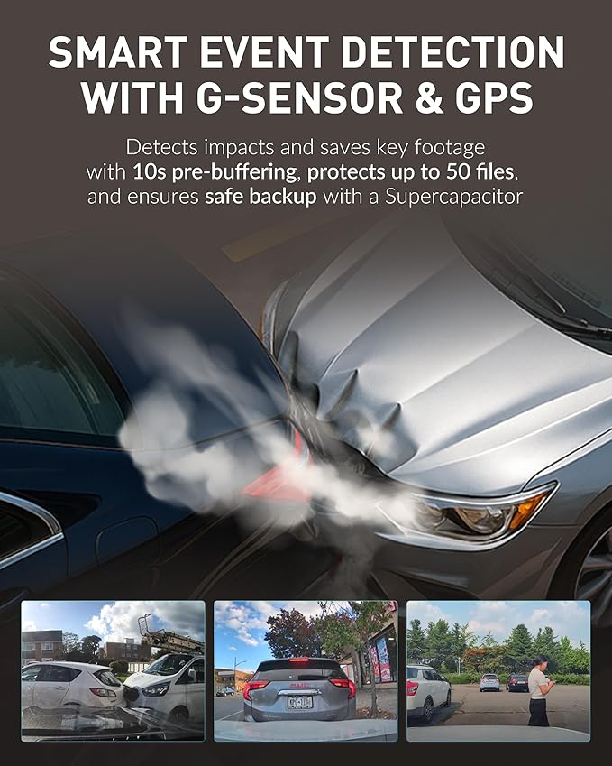BlackVue DR770X II 2CH Dash Cam – Dual Full HD Front & Rear, Enhanced Visual Clarity, Fast Boot, USB-C for Seamless Installation, Effortless Video Playback via Wi-Fi, Smart Parking Mode (256GB)