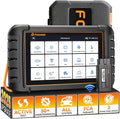 2025 FOXWELL Scanner NT809BT Bidirectional Scan Tool, All System OBD2 Scanner Diagnostic Tool, Car Code Reader with 30 Resets, Car Diagnostic Scanner for All cars, Wireless Automotive Diagnostic Tools