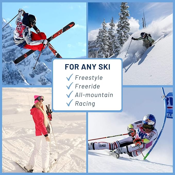Hang 11 Ski Wall Mount - Ski Hangers for Wall, Display Mount, Minimalist Hardwood Hangers, Decorative Holders to Hang, Vertical Storage Rack for Garage, Showcase your Favorite Pastime