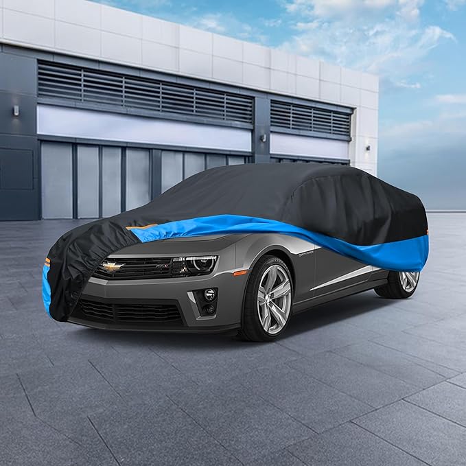 Car Cover Waterproof All Weather Outdoor Windproof Dustproof UV Protection Fit Coupe Audi TT, BMW Z4, Porsche 718 Boxster Cayman, Nissan 350Z/370Z, Subaru BRZ, Mazda RX-7 etc