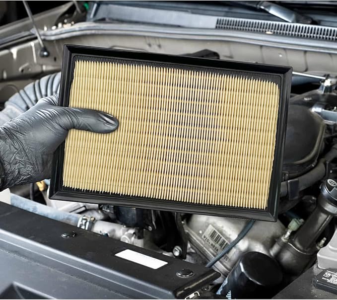 Engine Air Filter NA0V02 Fits for 2013-2018 Avalon Hybrid, 2012-2017 Camry Hybrid, 2013-2018 RAV4, 13-18 ES300H, 10-12 HS250H, 07-17 LS460, 08-16 LS600H, 17801-0V020, 17801-38010, CA10677