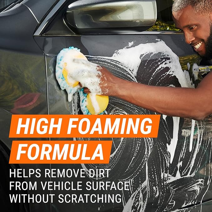 Armor All Ceramic Foaming Car Wash Soap with Extreme Shield, 1 Gallon, 128 Fl Oz (Pack of 1)