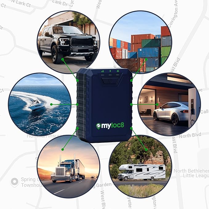 Ultra GPS Tracker for Vehicles – Rugged Waterproof GPS Locator for Cars, Trucks, Hidden Tracking Device, 4G LTE, Real-Time Updates, Long Battery Life (4 Months Prepaid Subscription Included)