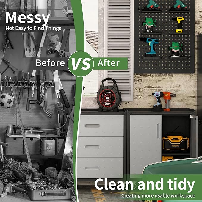 Metal Garage Storage Cabinet with Wheels,Locking Rolling Tool Cabinet with Drawers and Shelves for Home, Office, Garage & Workshop