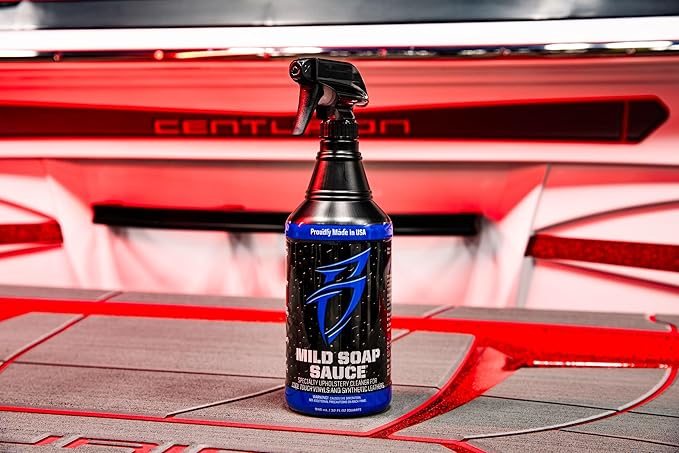Boat Bling Mild Soap Sauce Premium Upholstery Cleaner, for Boats, RVs, Powersport Vehicles and More, 32 oz