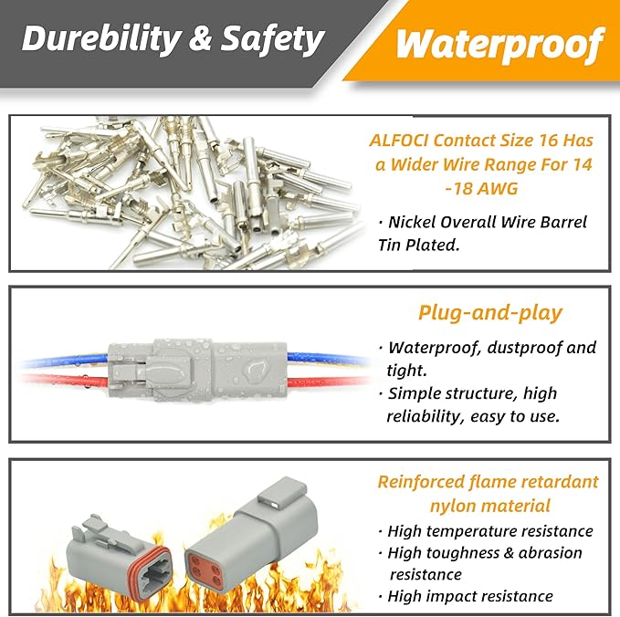DT Kit for Car Motorcycle Boat (4PIN 4SET)