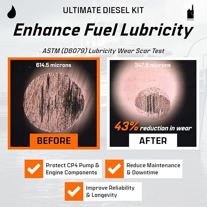 Archoil Ultimate Diesel Kit - AR9100 Friction Modifier (16oz) + AR6500 Diesel Treatment (40oz) + AR6400-D Diesel Fuel System Cleaner (12oz)