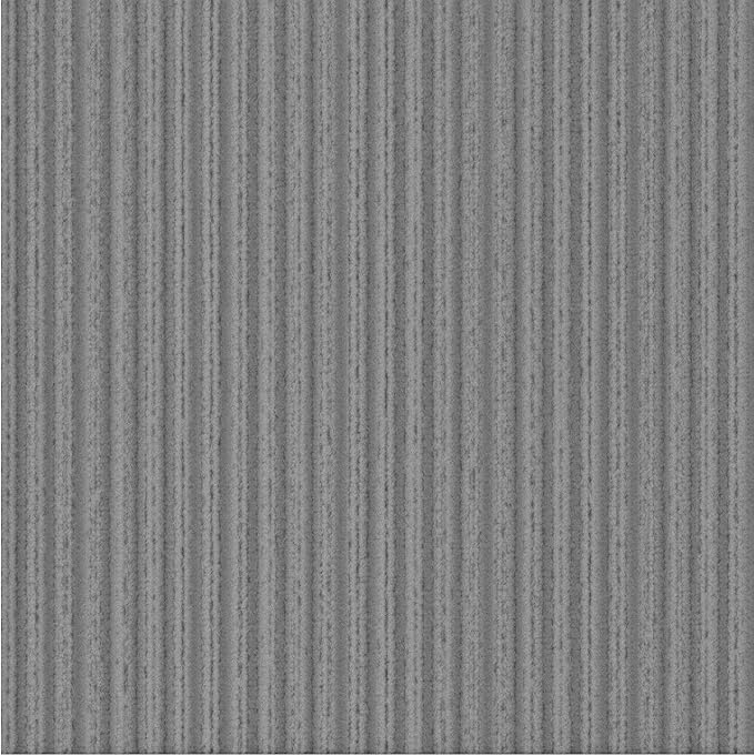 Ottomanson 6'6" x 3' Hallway Runner with Scraper Pile Extra Durable Non-Slip Rug Mat for Indoor & Outdoor Use - Ideal for Kitchen, Entryway, Patio & Garage - High-Traffic Carpet, Gray