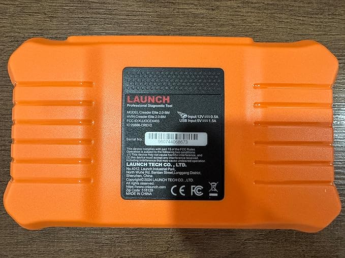 LAUNCH Creader Elite V2.0 for BMW OBD2 Scanner, 2025 Full Systems Bi-Directional Scan Tool, All Reset Services, ECU Coding, Battery Registration Tool for BMW Mini RR, Lifetime Free Update, Auto VIN