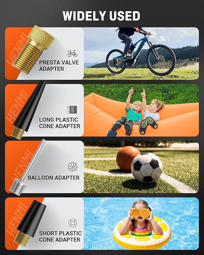 Tire Inflator Portable Air Compressor,Car Tire Air Pump Portable with Digital Pressure Gauge,18000mAh and 170 PSI Bike Tire Pump,Electric Air Pump for Motorcycle Tires,Bicycle Tires and Balls