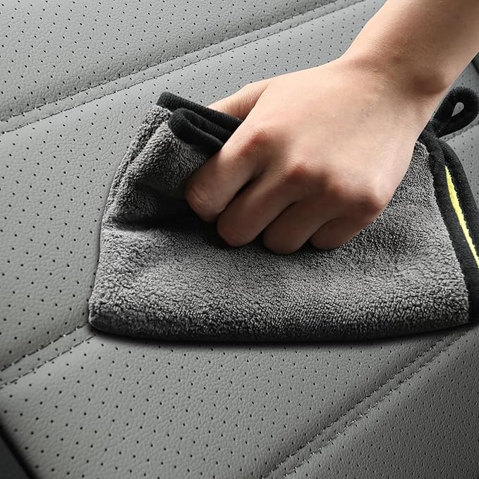 RISINGSTAR Rav4 Hybrid Seat Covers, fit 2019-2025 Toyota Rav4 Hybrid LE,XLE,Woodland Edition,XLE Premium,Limited, Not for XSE/SE/Plug-in(Black&Gray)
