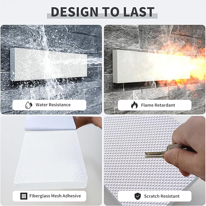 GWP04 Garage Wall Protector Car Door Protectors, Garage Accessories, Parking Stopper for Garage, Tool-Free, Designed in Germany (4-Pack White)