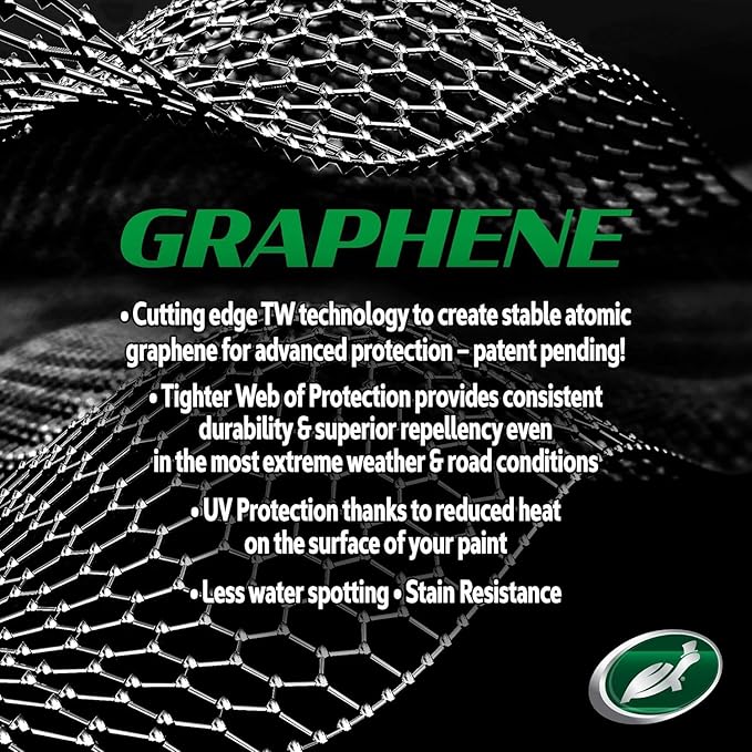 Turtle Wax 53737 Hybrid Solutions Ceramic Graphene Paste Wax, Patent-Pending Advanced Paint Protection, Extreme Gloss High Shine Finish, For Cars Trucks and More, 5.5 oz. (Pack of 1)