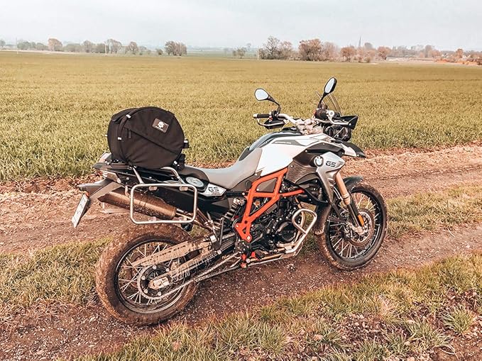 TUBE motorcycle travel luggage, made of waterproof Cordura, 11.3 gallons capacity, motorcycle seat/rack/sissy bar bag